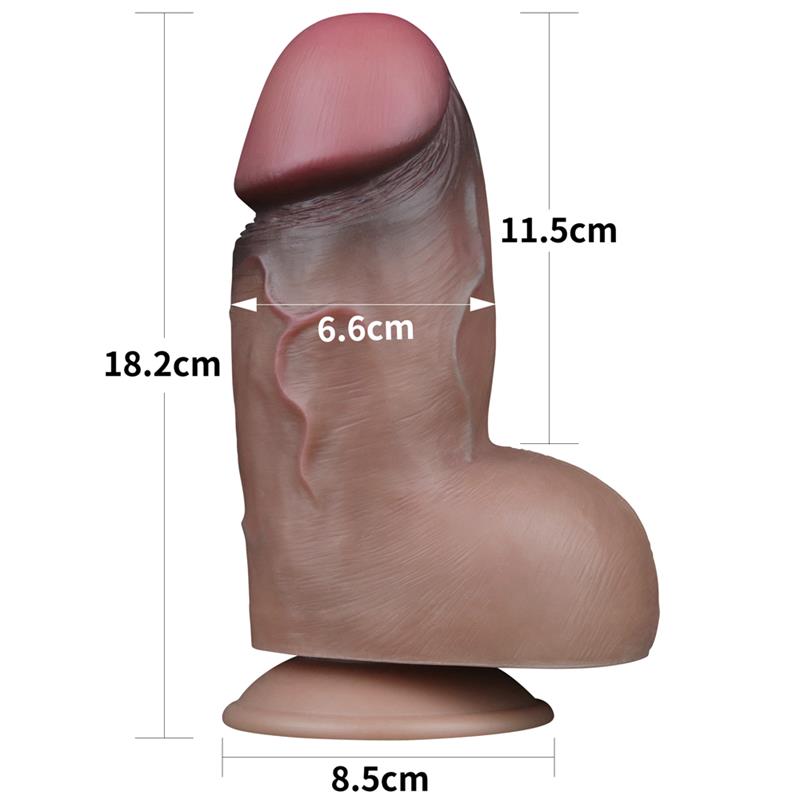Dildo Doble Capa "Matón"