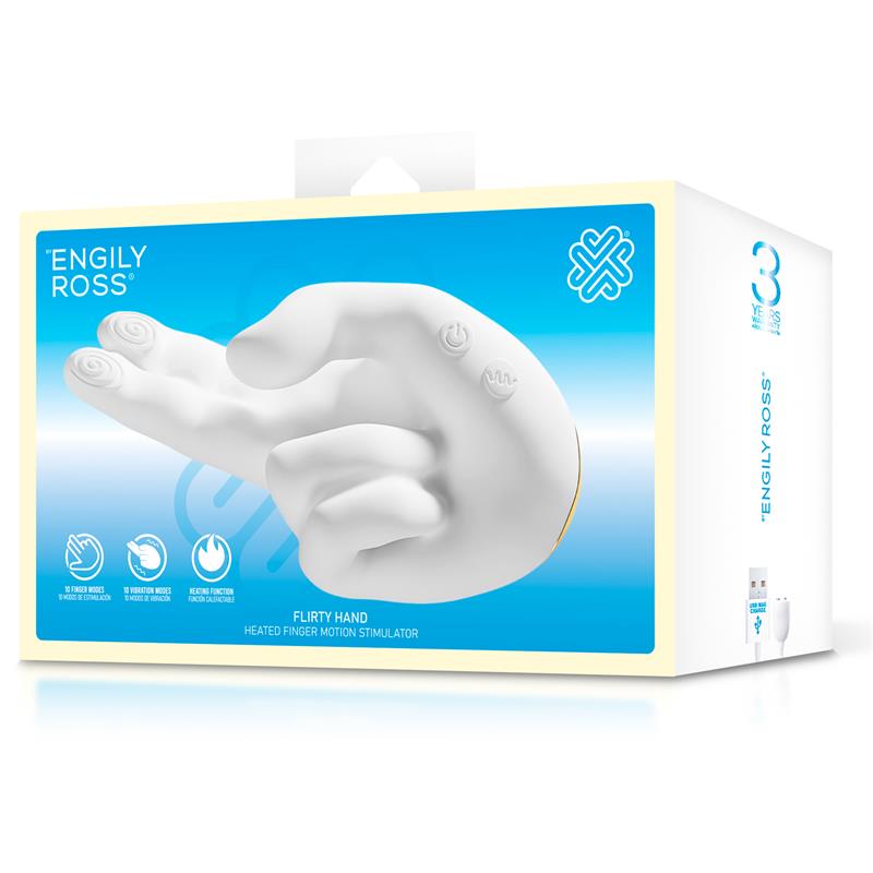 Flirty Hand – Estimulador Finger con Efecto Calor | Engily Ross