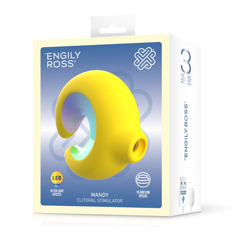 Mandy Succionador de Clítoris con Luz Led