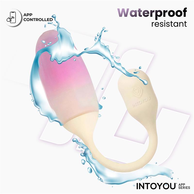 NexEgg Huevo Vibrador Silicona Doble capa App