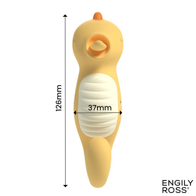 Seaboo Masajeador con Vibracion y Lengua Licking
