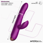 Sendel Vibrador con Anillo de Bolas Internas y Pulsación con App