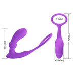 Warren Plug Anal y Anillo a Control Remoto